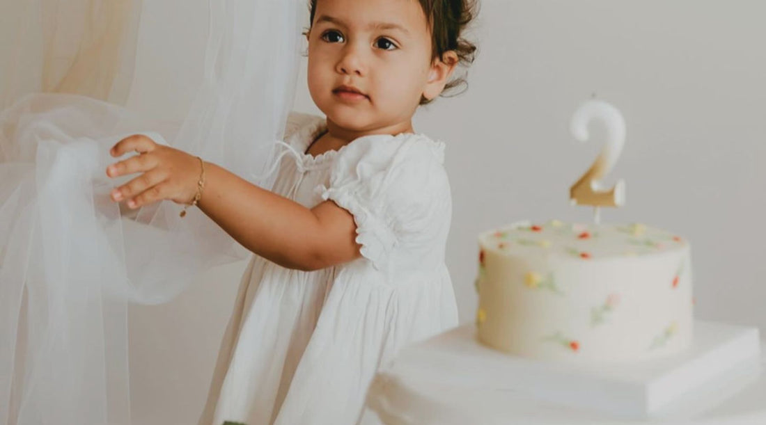 Carob Dubai White Occasion Girls Dress