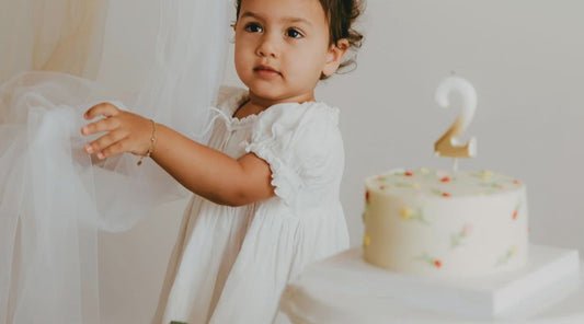 Carob Dubai White Occasion Girls Dress