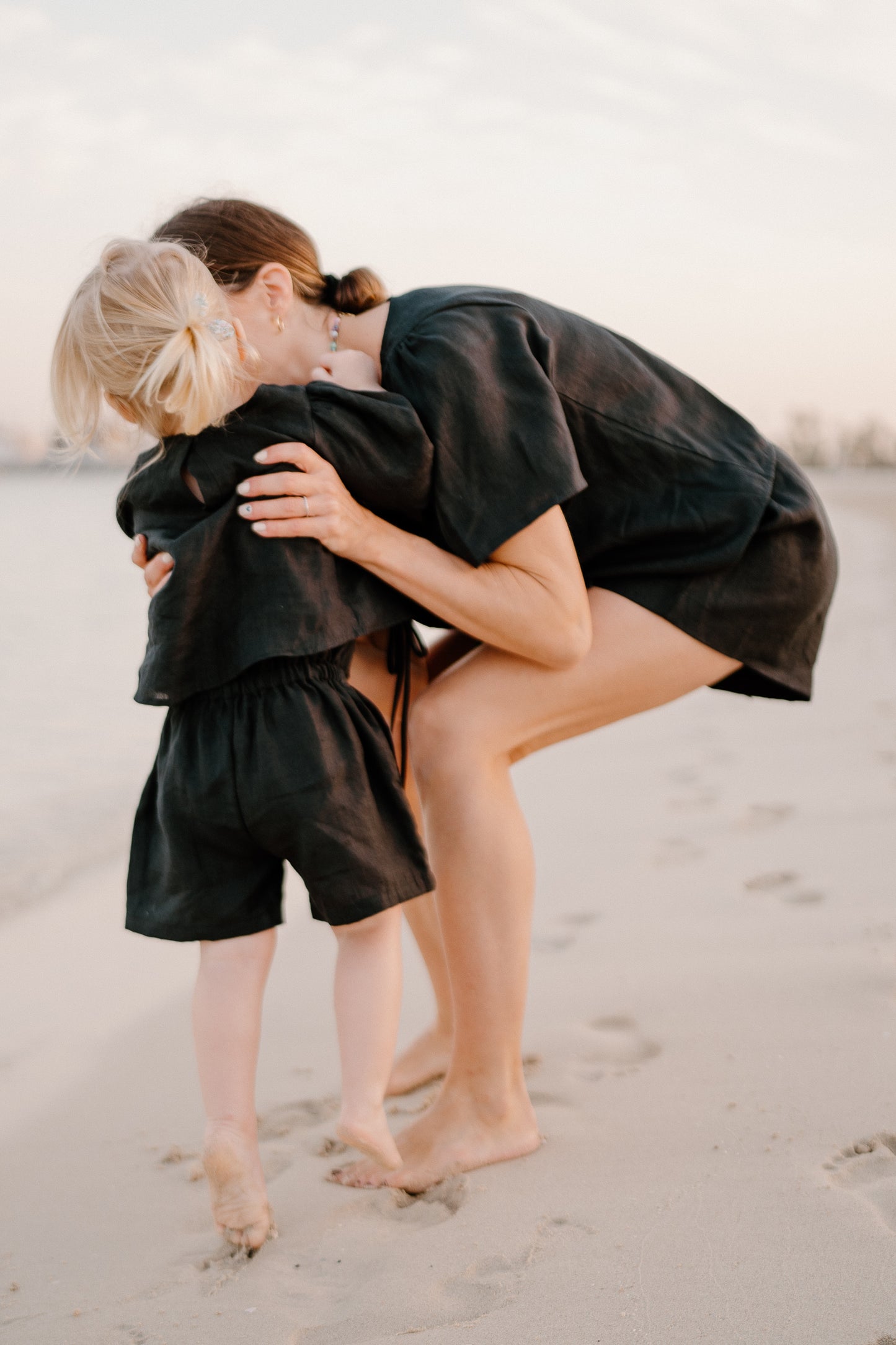 The Lily Matching Set — Bow Top & Trousers (Mummy & Mini)