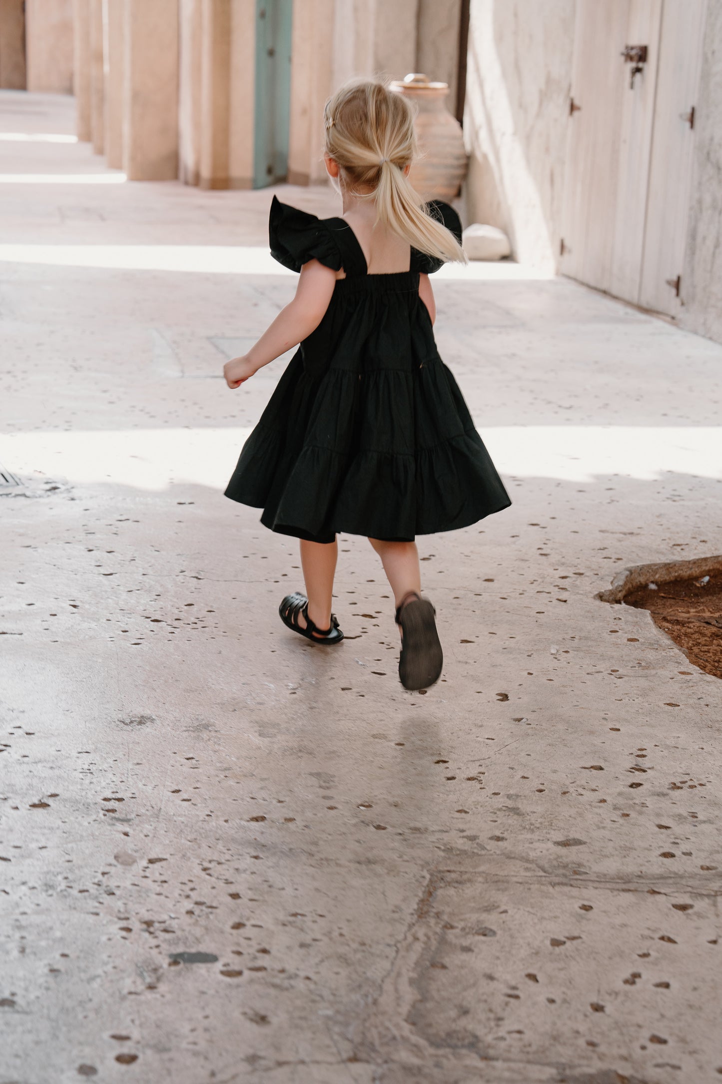 The Ophelia Dress - Girls (Red & Black)