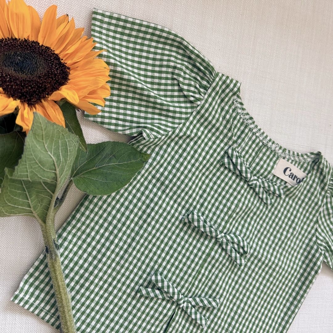 Girls Lily Set (Gingham)