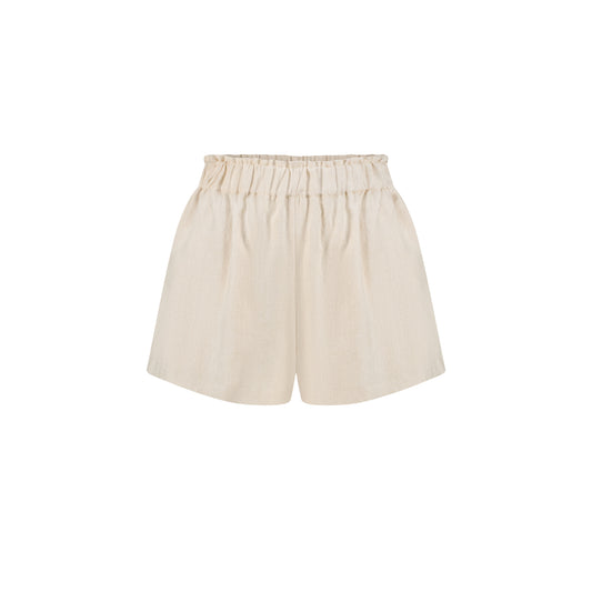 Lily Shorts (Black & Beige)