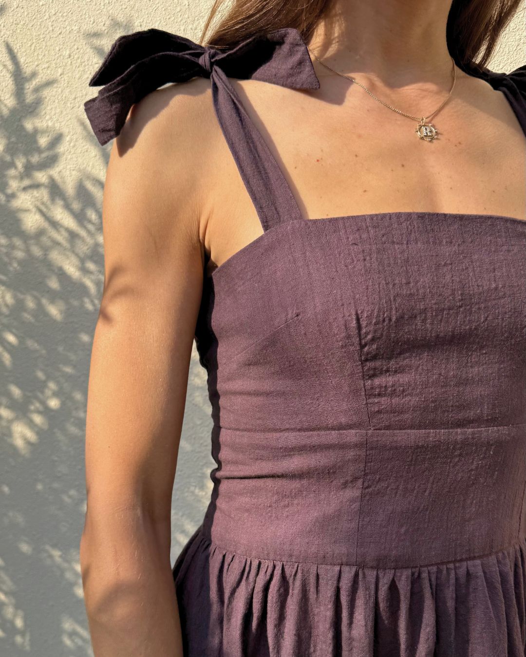 The Annie Dress - Chocolate brown