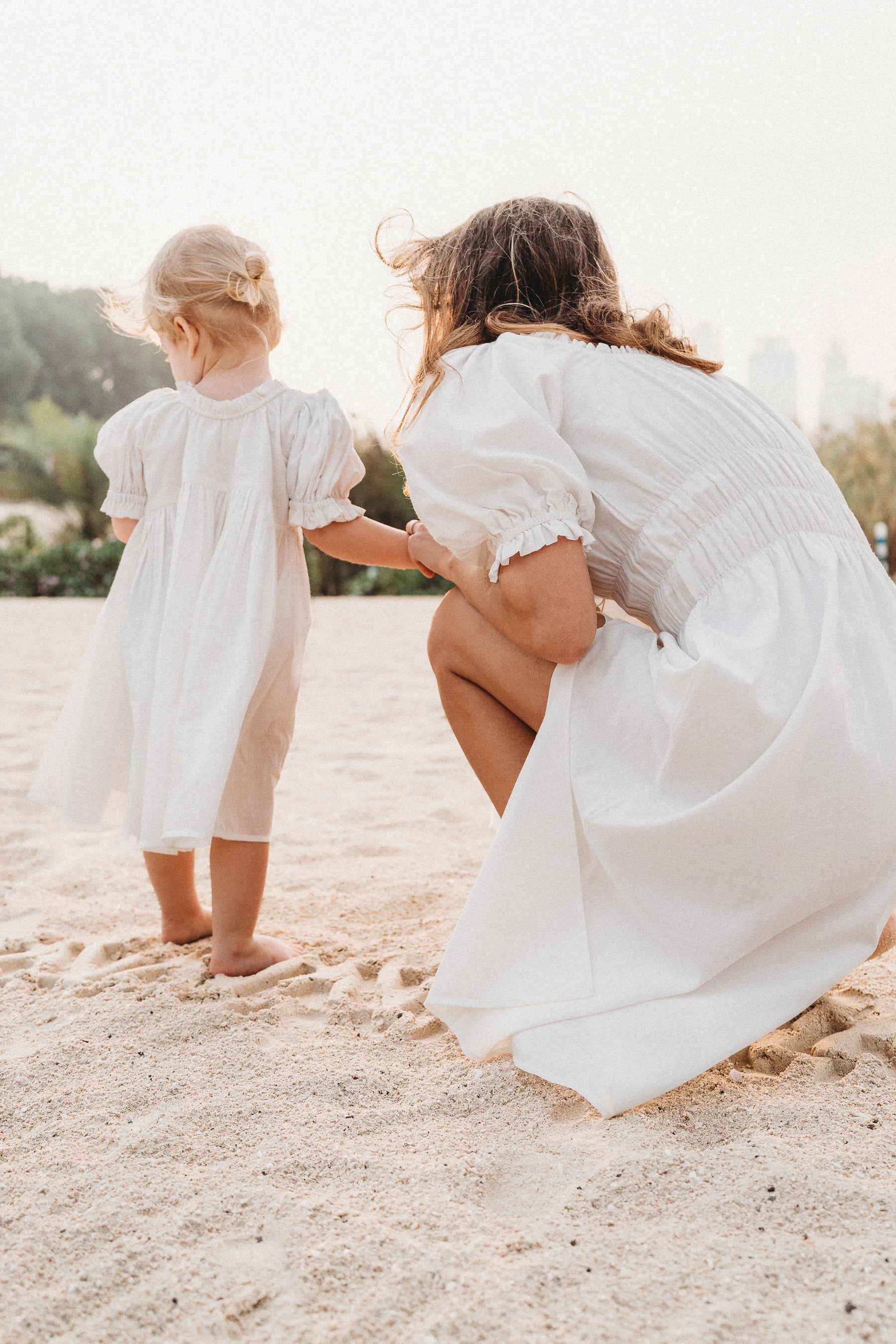 Matching mother and daughter dresses Dubai